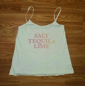 Salt, Tequila, Lime Tank 🍹